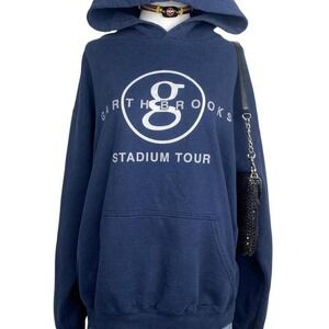 Garth Brooks Tour‎ Hoodie Womens Large